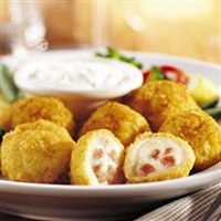 Chicken - Mini Cordon Bleu Appetizer 1.5oz (5lb Pkg)