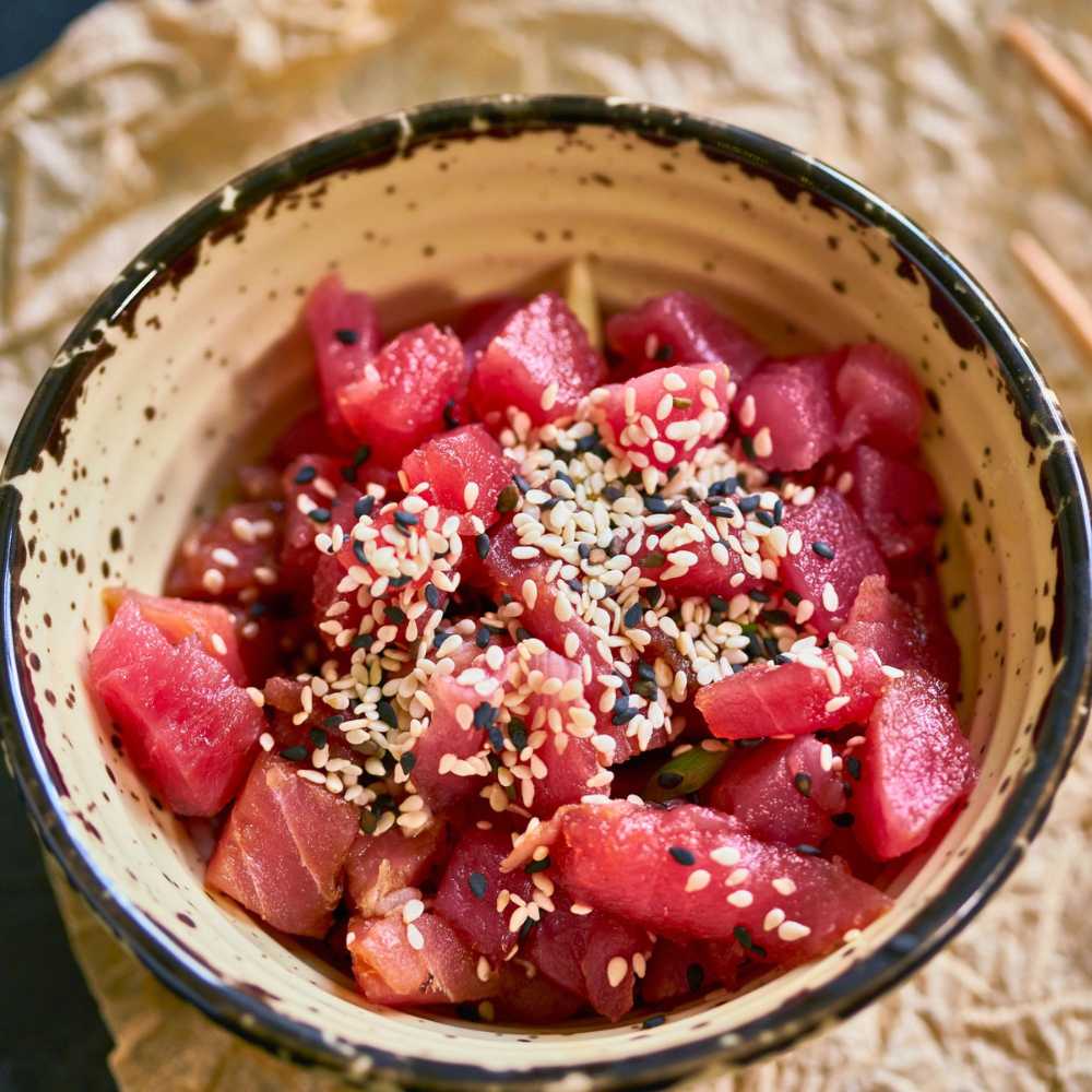 Ahi Poke Tuna Cubes